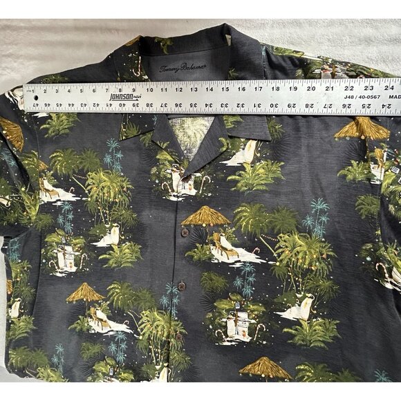 Tommy Bahama Mens X Mas Hawaiian Silk XXL Short Sleeve Limited Edition - Picture 5 of 7